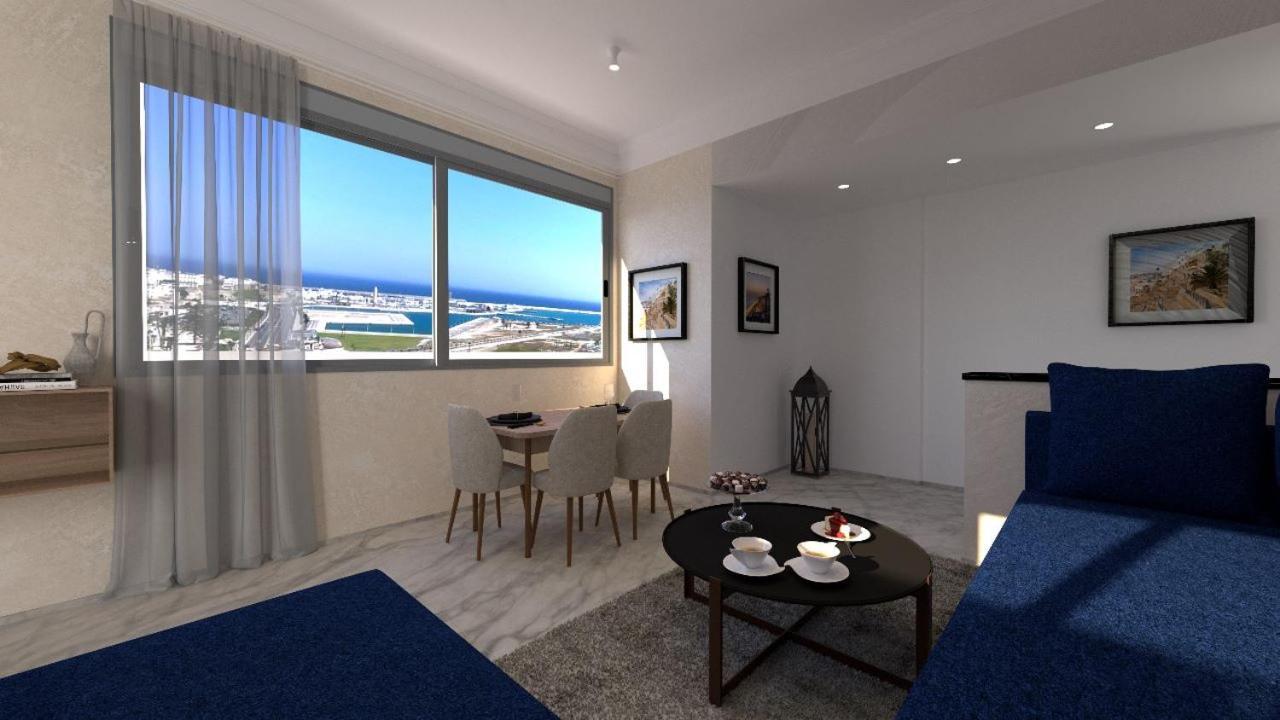 Appartement De Prestige, Vue Kasbah, Mer Et Vieux Port Tanger Exterior foto